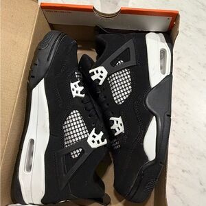 Jordan Women's Black and White Athletic Shoes